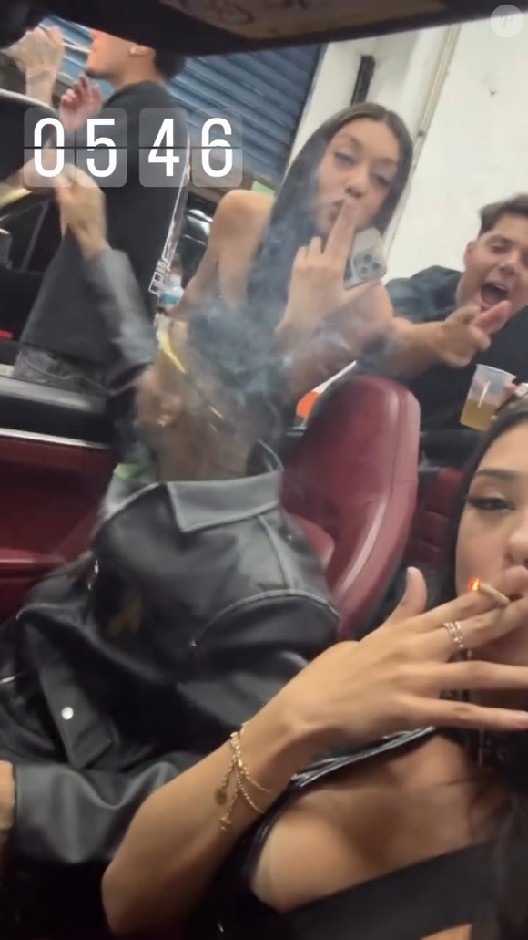 Gato Preto estava ao volante em vídeo postado por Bia Miranda instantes antes do acidente