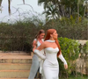 Viih Tube apostou em um vestido de noiva minimalista e moderno para o casamento civil com Eliezer. A produção teve cetim, decote tomara que caia e luvas