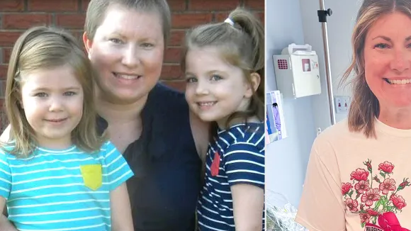Mãe de 3 filhos ouviu que exaustão e dores de cabeça eram 'apenas a maternidade'; aos 28, ela foi diagnosticada com câncer de mama em estágio 4