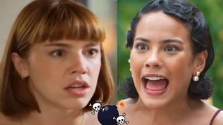 'Parasita', 'praga mequetrefe' e mais: Globo faz mudanças no embate Solange x Maria de Fátima após casamento com Afonso em 'Vale Tudo'