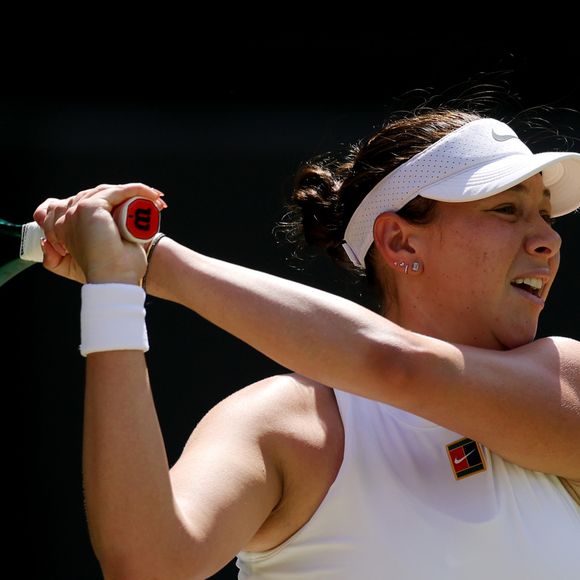 Foi a primeira vez de Amanda Anisimova na disputa de um Gram Slam na terra inglesa.