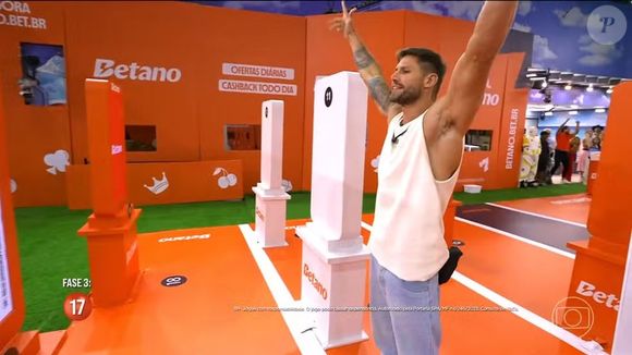 Jonas venceu a prova Bate e Volta