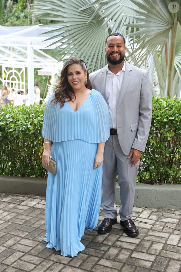 Tati Machado foi outra famosa que Lexa e Ricardo Vianna escolheram como madrinha