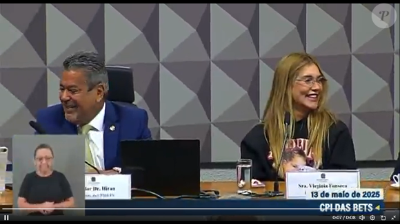 Virgínia Fonseca depôs na CPI das Bets e surpreendeu por declaração