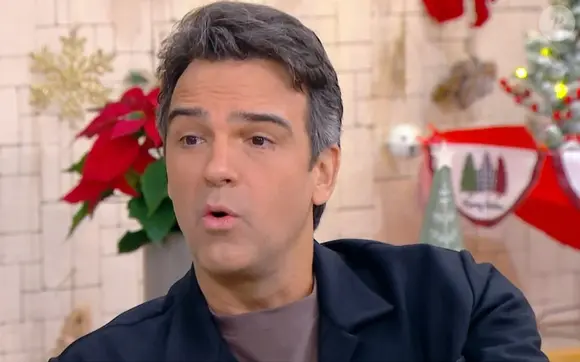 Tadeu Schmidt revelou o transplante capilar em participação no ‘Mais Você’ nesta quarta-feira (03)