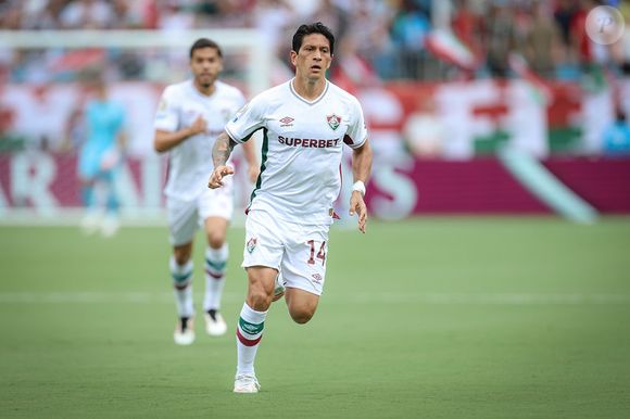 Vitória do Fluminense: Cano comemora seu gol diante da Internazionale-Itália (2x0) na Copa do Mundo de Clubes