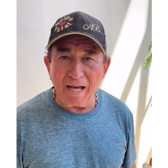 Mulher de Amado Batista, Calita Franciele publicou vídeo nas redes sociais com música misteriosa.