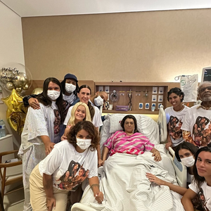 Parte da família Gil encontrou Preta no hospital durante o Réveillon 2025, nos Estados Unidos
