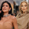 Com contorno marcado e acabamento glossy ou matte: um raio-X das belezas de Kylie Jenner e Doja Cat no MET Gala provam que o nude perfeito é o maior vício beauty do momento