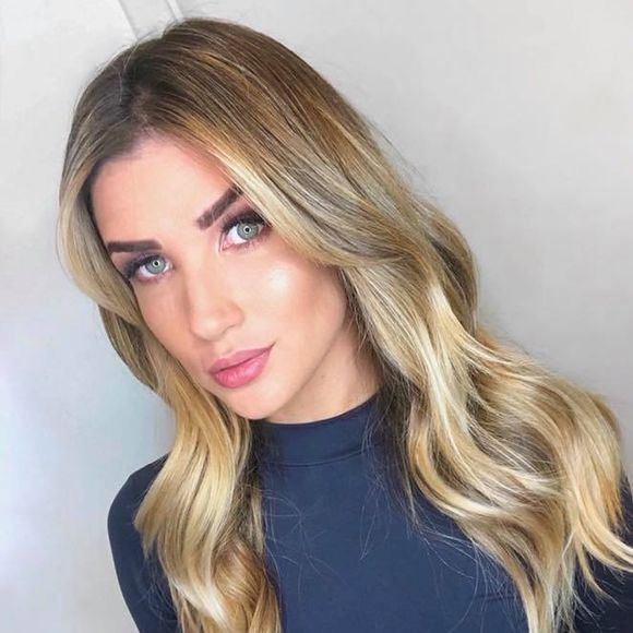 Não demorou para que Aline Gotschalg voltasse a ser 100% loira depois da gravidez