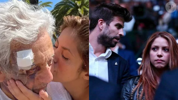 ‘Fiquei sabendo que fui traída enquanto meu pai estava na UTI': Shakira enfrentou divórcio de Gerard Piqué e traumatismo craniano do pai ao mesmo tempo
