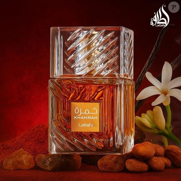 Se você procura um perfume envolvente e com cheiro de abraço quentinho, o Khamrah, da Lattafa, reúne canela, pralinê, baunilha e âmbar em uma composição irresistível