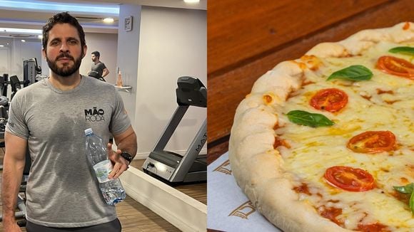 Com iogurte grego e farinha de coco: aprendi com um ex-'MasterChef' essa pizza proteica fit saudável, que tem só 70 calorias e salvou minha dieta nesse frio; ela fez parte da reeducação alimentar do participante que perdeu 83 kg