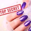 Adeus perrengue! Descobri um jeito MUITO MAIS FÁCIL de aplicar esmalte com glitter - e só precisei de um pedacinho de papel higiênico