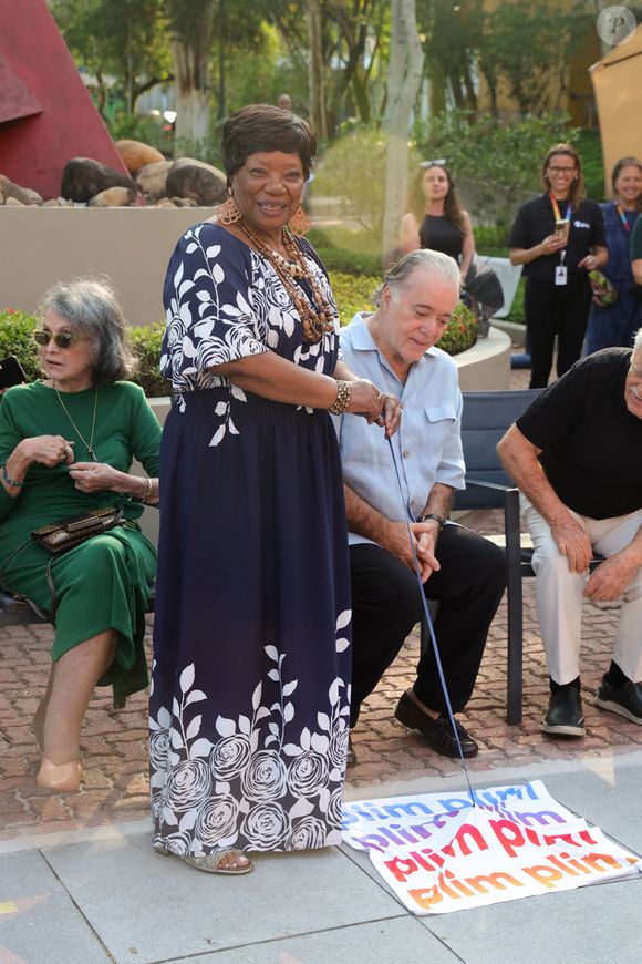 Neusa Borges na Calçada da Fama na Globo em 2025