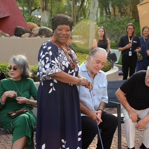 Neusa Borges na Calçada da Fama na Globo em 2025