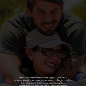 O anúncio do fim do relacionamento entre Zé Felipe e Ana Castela pegou o público de surpresa