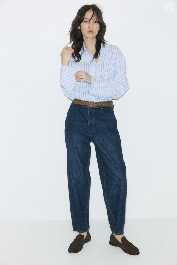 Que ganha ainda mais estilo ao lado do jeans barrel da H&M (R$ 249,90)