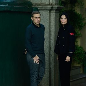 Diogo Cuoco, filho de Francisco Cuoco, estava com um semblante visivelmente abatido