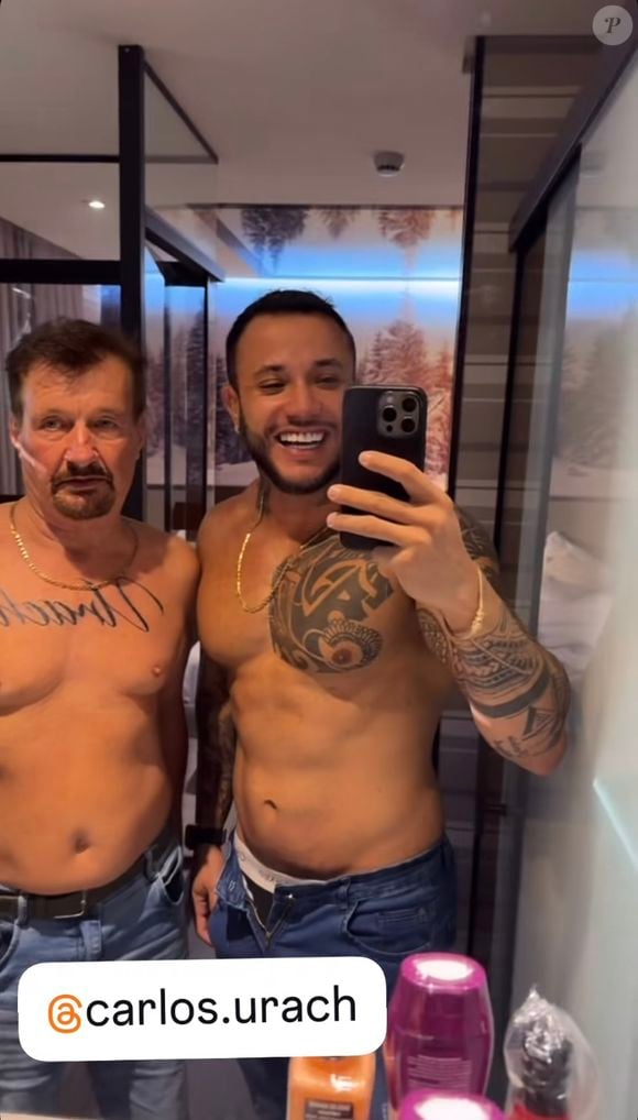 Pai de Andressa Urach anunciou, nesta terça-feira (09), uma parceria com Ton Fernandes