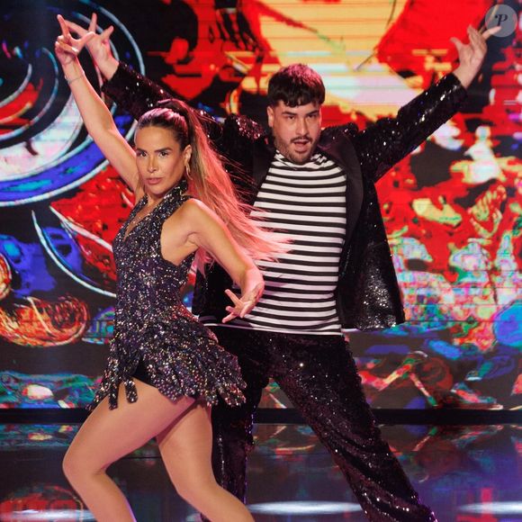 O segundo lugar ficou com Wanessa Camargo e Diego Basilio, que cravaram 157,8 pontos