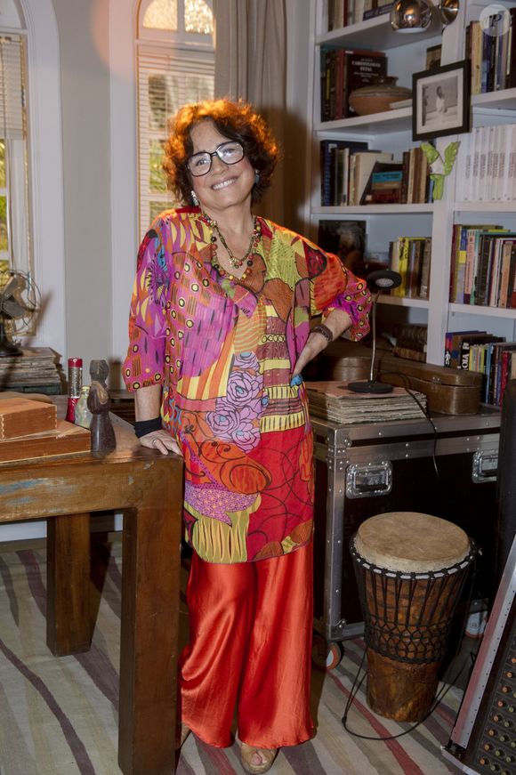 Regina Duarte participou da novela 'Sete Vidas', em 2015, já com seu visual bem diferente