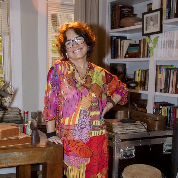 Regina Duarte participou da novela 'Sete Vidas', em 2015, já com seu visual bem diferente