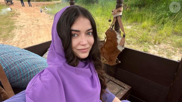 Anna Rita Cerqueira está gravando a última temporada da novela 'Reis', da Record, no papel de Azuba