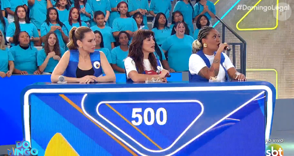 Ana Furtado e mais famosos marcaram presença no 'Passa ou Repassa' do SBT, neste último domingo (23).