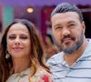 Belo rasgou elogios à ex Viviane Araújo, na TV