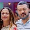 'Linda' e 'Maravilhosa': Belo mistura ficção com realidade e rasga elogios à ex Viviane Araújo na TV: 'Reencontrar um amor'