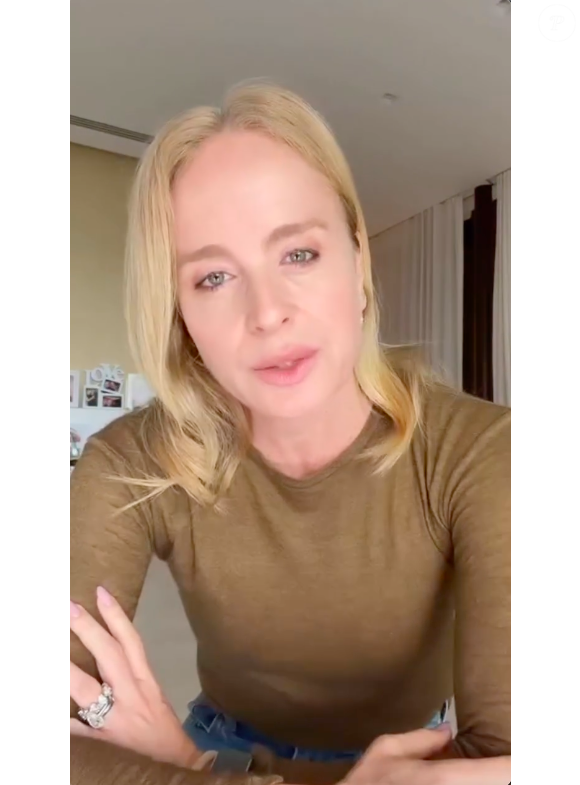 Angélica recebeu o apoio de diversas famosas nos comentários, incluindo Taís Araújo, Débora Nascimento, Fernanda Gentil e Carolina Dieckmmann