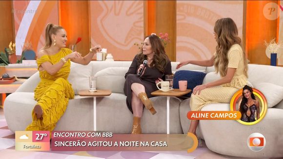 BBB 26: Susana Vieira cutucou Aline Campos porque atriz queria mais ovos no reality e a comparou a Gracyanne Barbosa. ' Quem quer ovo vai na padaria e compra'