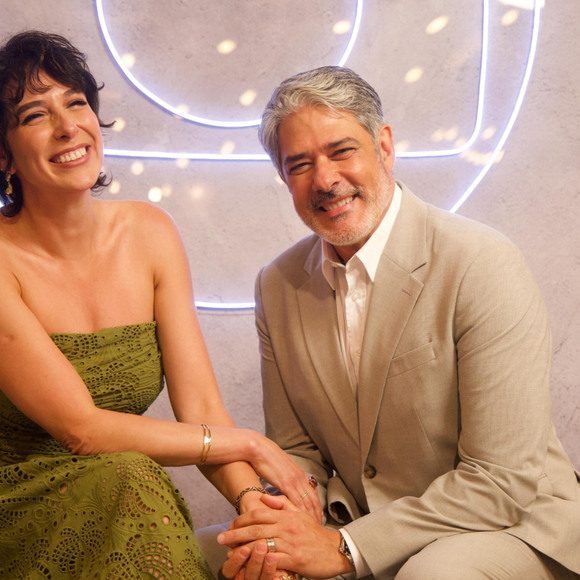 ‘Último dia': com direito a beijinho e mensagem carinhosa, esposa de William Bonner mostra a última ida do jornalista para o 'Jornal Nacional'