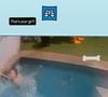 Ruby Rose tenta sair da piscina após acidente