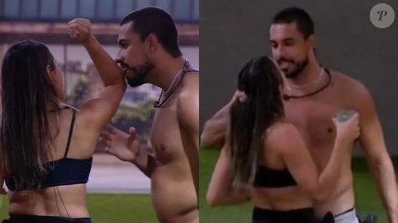 'BBB 25': Maike puxa cabelo de Renata, web se revolta, acusa brother de assédio e exige. 'Deveria ser expulso'