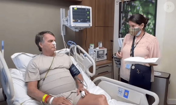 “A senhora tem ciência que está numa UTI?”: Bolsonaro questiona oficial de justiça e causa tumulto em hospital