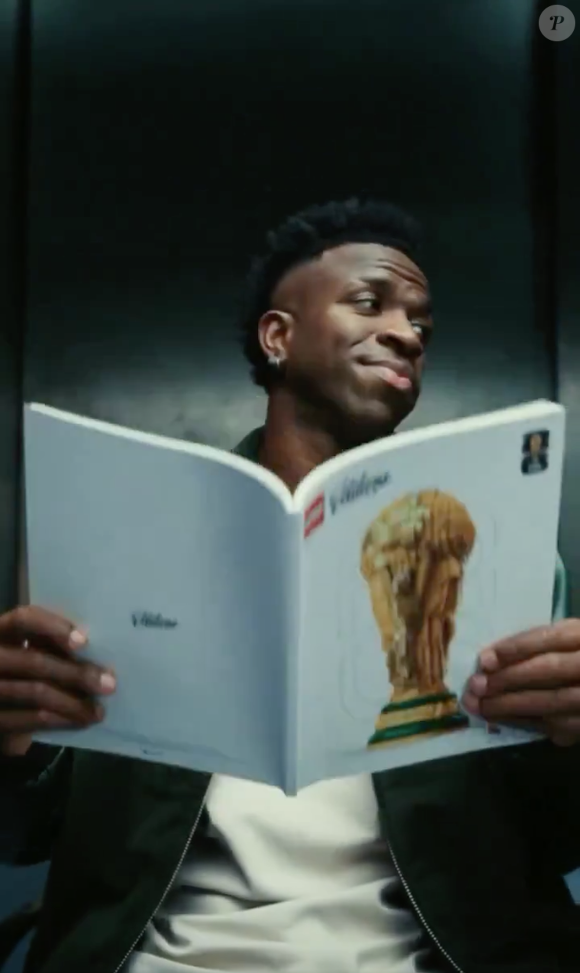 Vini Jr. estrelou um comercial ao lado de Cristiano Ronaldo, Messi e Mbappé para aquecer o público para a Copa do Mundo 2026