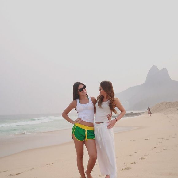 Rafaella Justus é amiga de Antonela Braga, com quem Duda Guerra viveu uma briga pública no ano passado