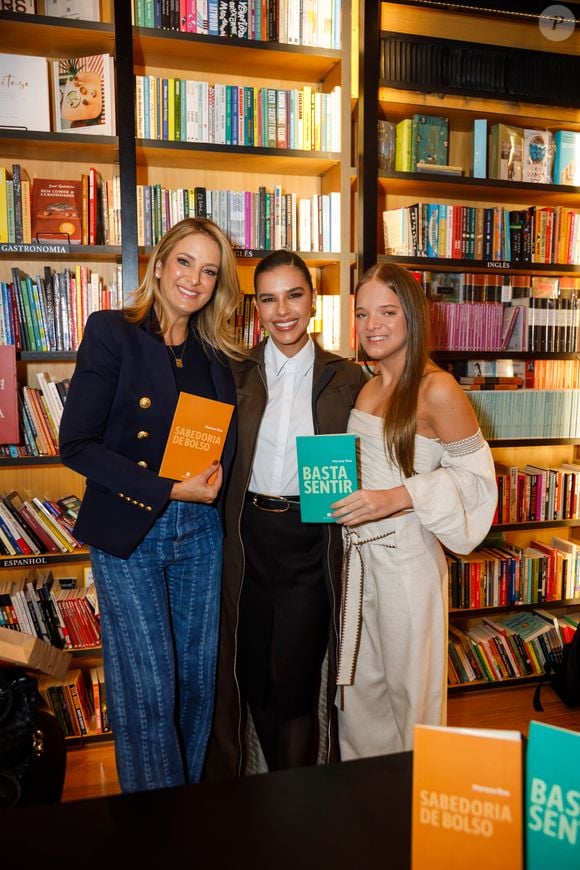 Ticiane Pinheiro enalteceu Mariana Rios após lançamento de livro em São Paulo