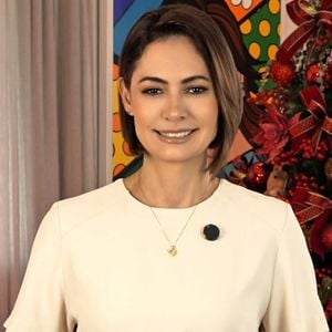 A ex-primeira-dama Michelle Bolsonaro é a terceira mulher mais admirada do Brasil, segundo pesquisa do Instituto QualiBest