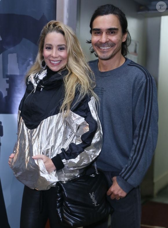 2019: Danielle Winits ao lado do marido André Gonçalves, de quem já se separou, mas reatou o relacionamento