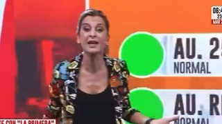 Apresentadora grita para câmeras e abandona jornal ao vivo na Argentina após se desentender com a equipe: 'Não dá para trabalhar'