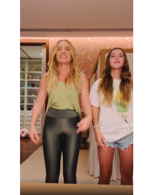 Altura de Eva chamou atenção de internautas e amigos famosos de Angélica