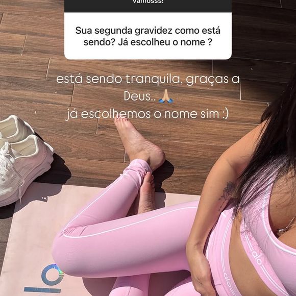 Bruna Biancardi está grávida de 4 meses