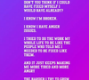 A mensagem de Justin Bieber publicada nos stories do seu perfil no Instagram.