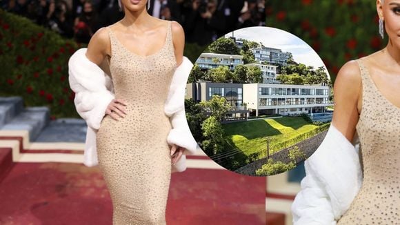 Look mais caro da história do MET Gala foi usado por Kim Kardashian e ele custa quase o mesmo valor das mansões de Virgínia e Neymar