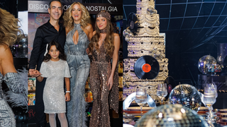 Túnel de LED, bolo gigante de 1,40m e globos espelhados: os detalhes do aniversário LUXUOSO de Ticiane Pinheiro em 30 fotos