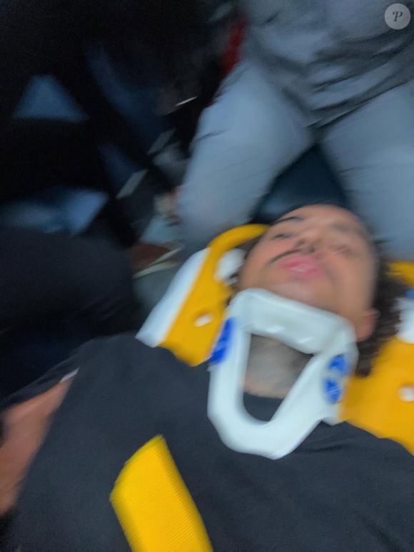 Livinho teve o pulmão perfurado em um acidente de moto