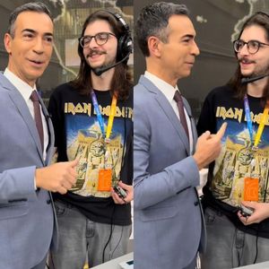 'Um homem não pode ser gentil?': reação de César Tralli a novo colega de Globo viraliza e divide opiniões na web